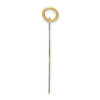 14k Wedding Bells Engraveable Disc Charm-XAC463