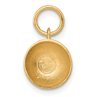 14k 3D Champagne Glass Charm-XAC482