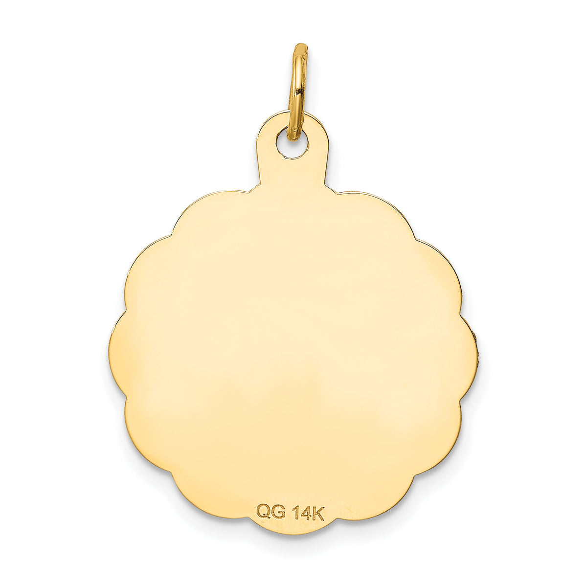 14K A DATE TO REMEMBER Disc Charm-XAC553