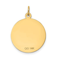 14K A DATE TO REMEMBER Disc Charm-XAC557