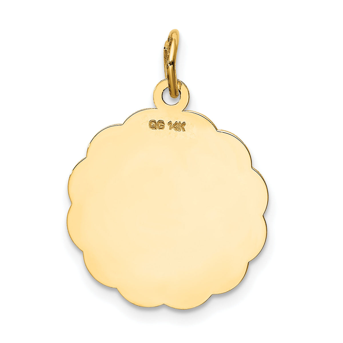 14K A DATE TO REMEMBER Disc Charm-XAC565