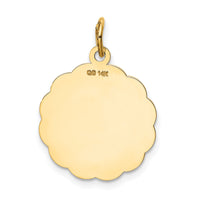 14K A DATE TO REMEMBER Disc Charm-XAC565