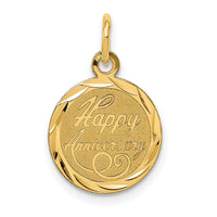 14K HAPPY ANNIVERSARY Charm-XAC568