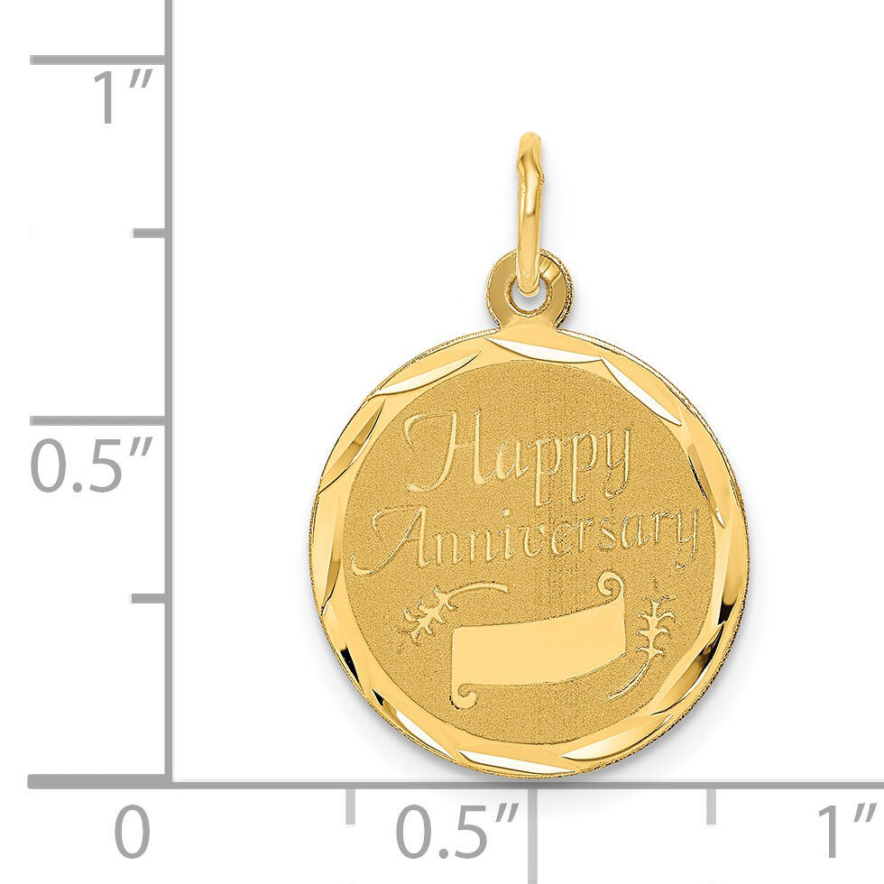 14K HAPPY ANNIVERSARY Charm-XAC570