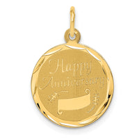 14K HAPPY ANNIVERSARY Charm-XAC570