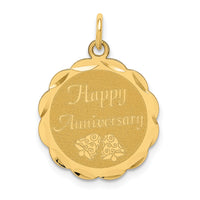 14K HAPPY ANNIVERSARY Charm-XAC572