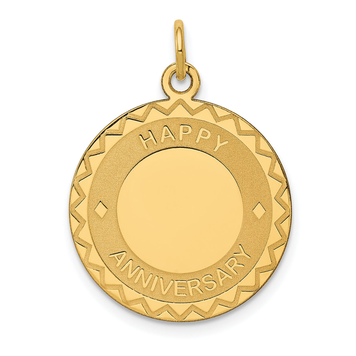14K HAPPY ANNIVERSARY Charm-XAC574