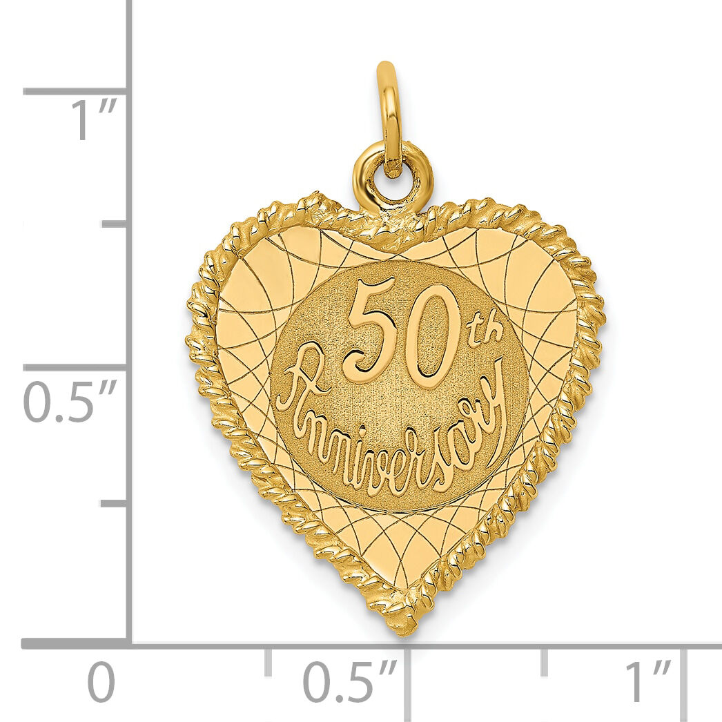 14K 50th ANNIVERSARY Charm-XAC583
