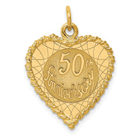 14K 50th ANNIVERSARY Charm-XAC583