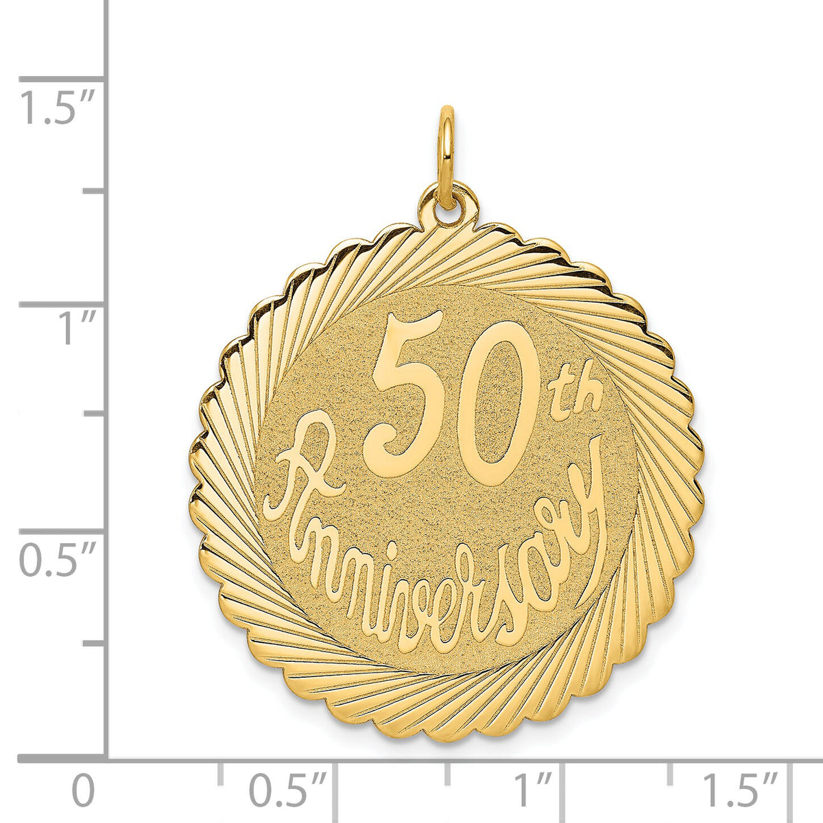 14K 50th ANNIVERSARY Charm-XAC584
