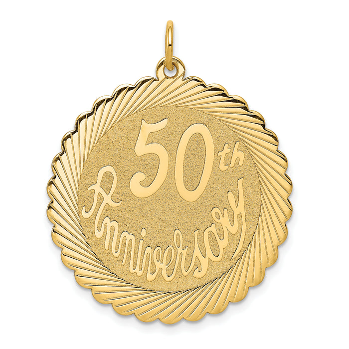 14K 50th ANNIVERSARY Charm-XAC584