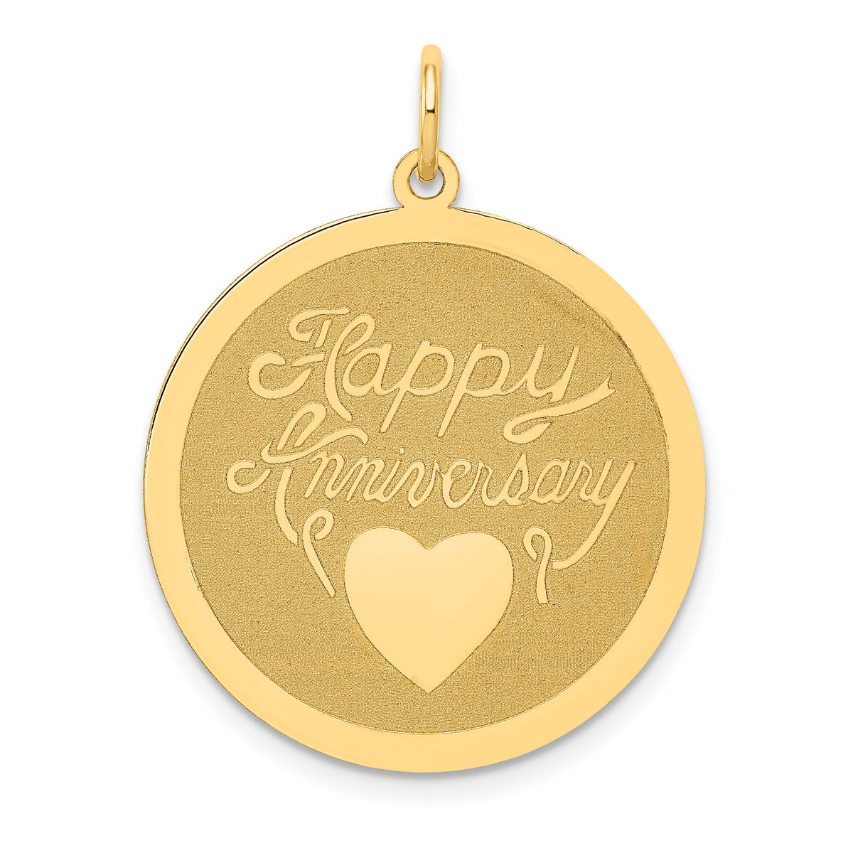 14K Happy Anniversary Charm-XAC595
