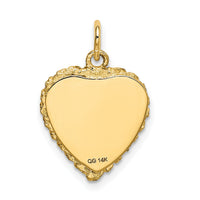 14k #1 GRANDDAUGHTER Disc Charm-XAC616