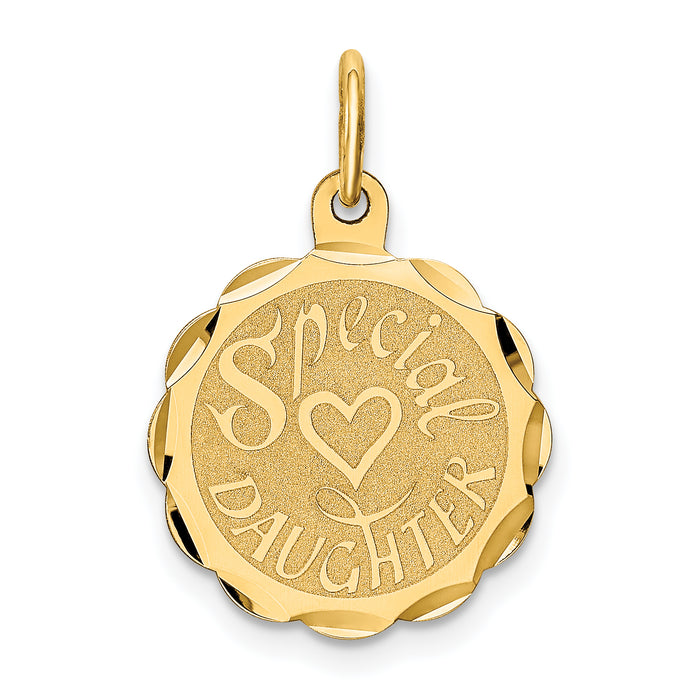 14K SPECIAL DAUGHTER Charm-XAC621