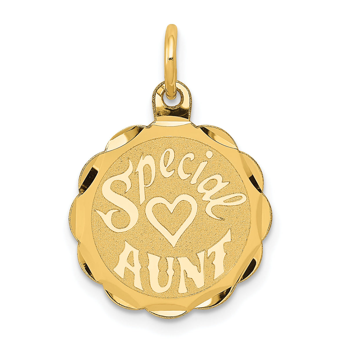 14K SPECIAL AUNT Charm-XAC627
