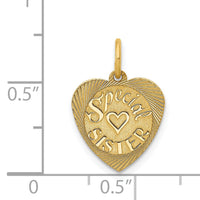 14K Special Sister Charm-XAC642