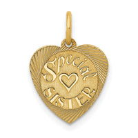 14K Special Sister Charm-XAC642