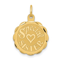 14K SPECIAL SISTER Charm-XAC645