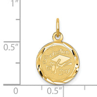 14k GRADUATION DAY Cap Charm-XAC680
