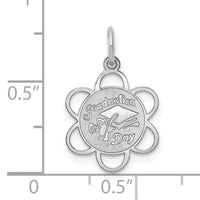 14k White Gold GRADUATION DAY Charm-XAC685W
