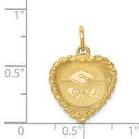 14k Graduation Cap Charm-XAC686