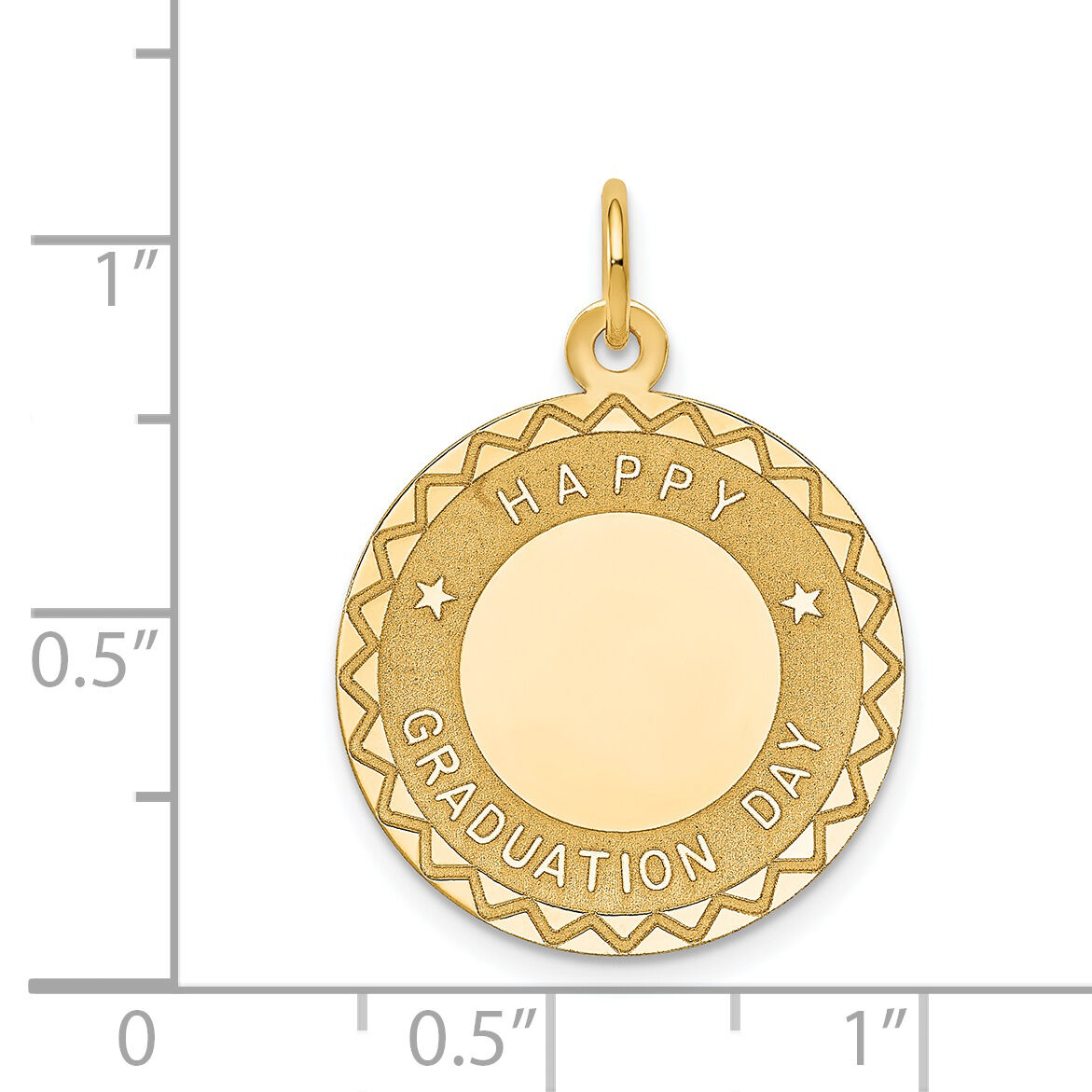 14k HAPPY GRADUATION DAY Charm-XAC698