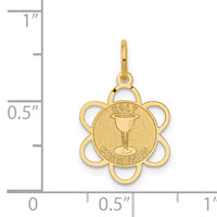 14k Holy Communion Charm-XAC711