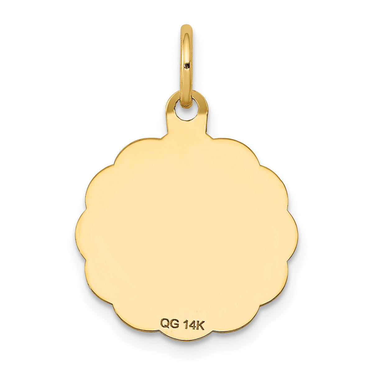 14k Holy Communion Disc Charm-XAC713