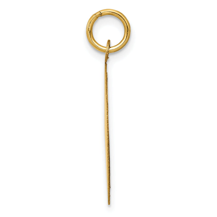 14k Holy Communion Disc Pendant-XAC719