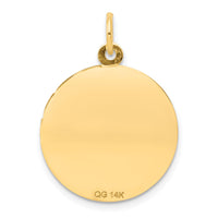 14k Holy Communion Disc Pendant-XAC719