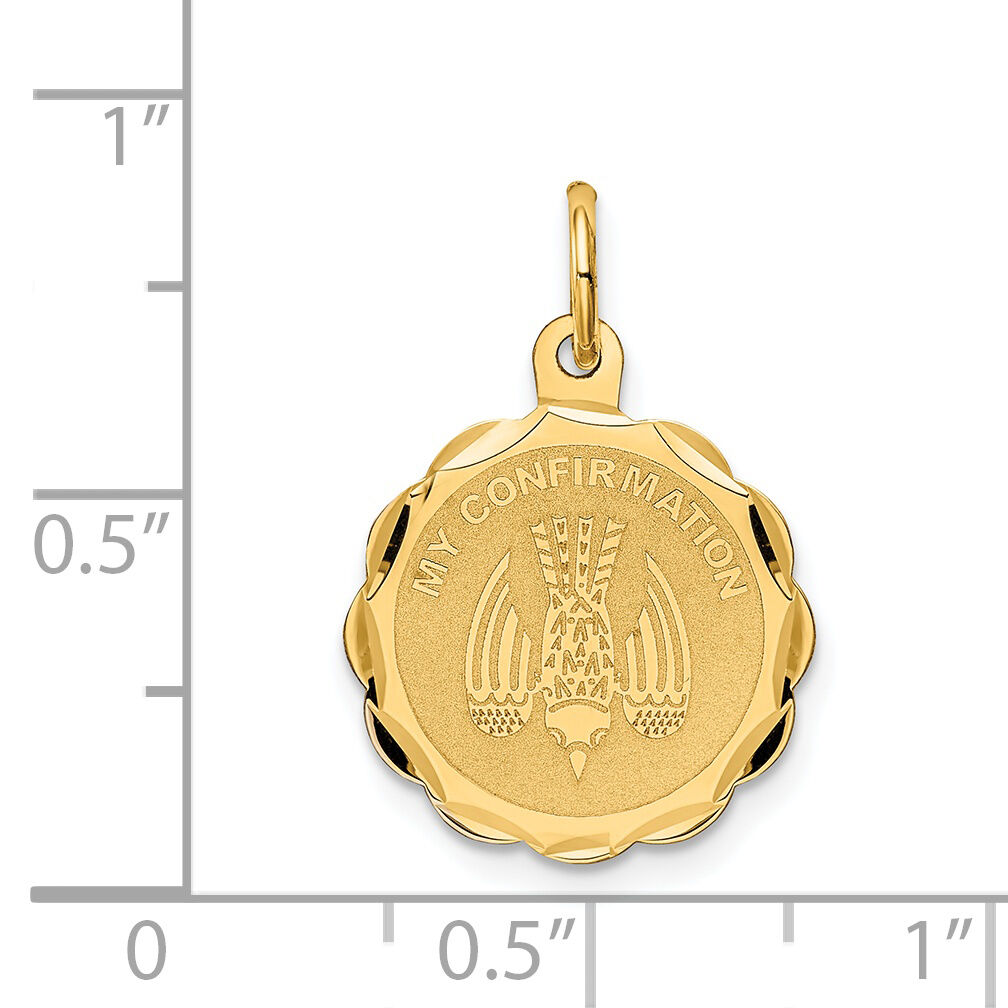14k My Confirmation Charm-XAC726