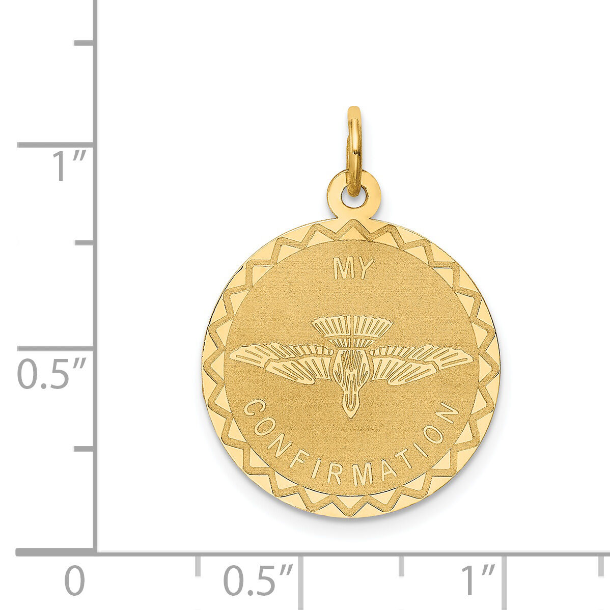14k My Confirmation Pendant-XAC735