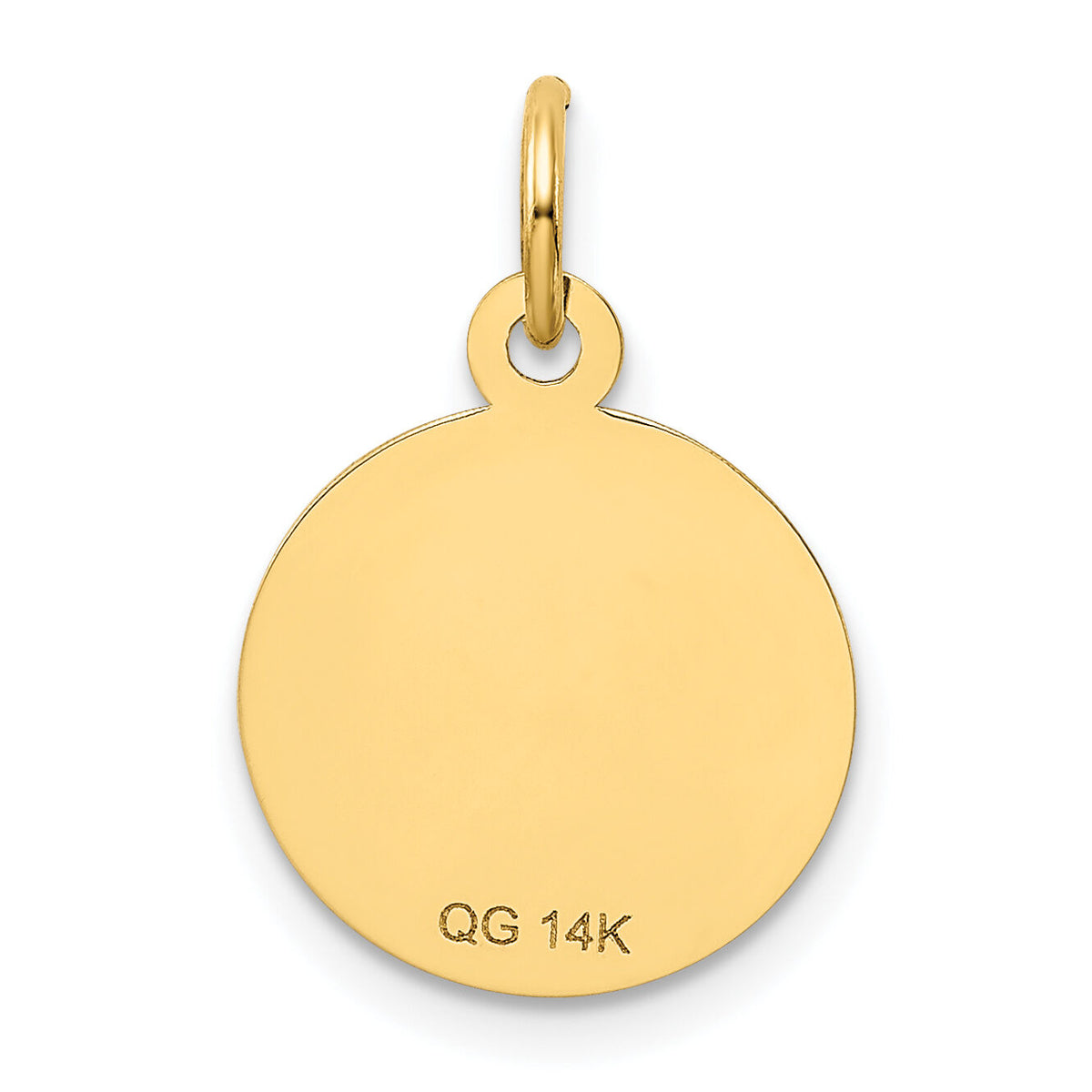 14k SWEET 16 Disc Charm-XAC745