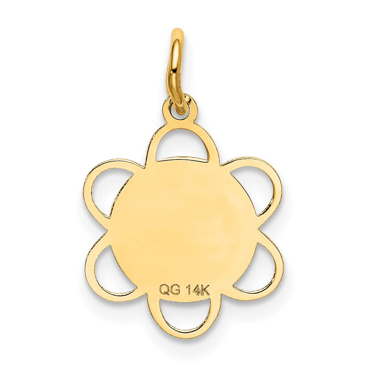 14k SWEET 16 Disc Charm-XAC746
