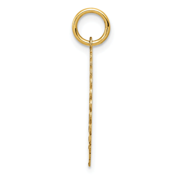 14k SWEET 16 Disc Charm-XAC751