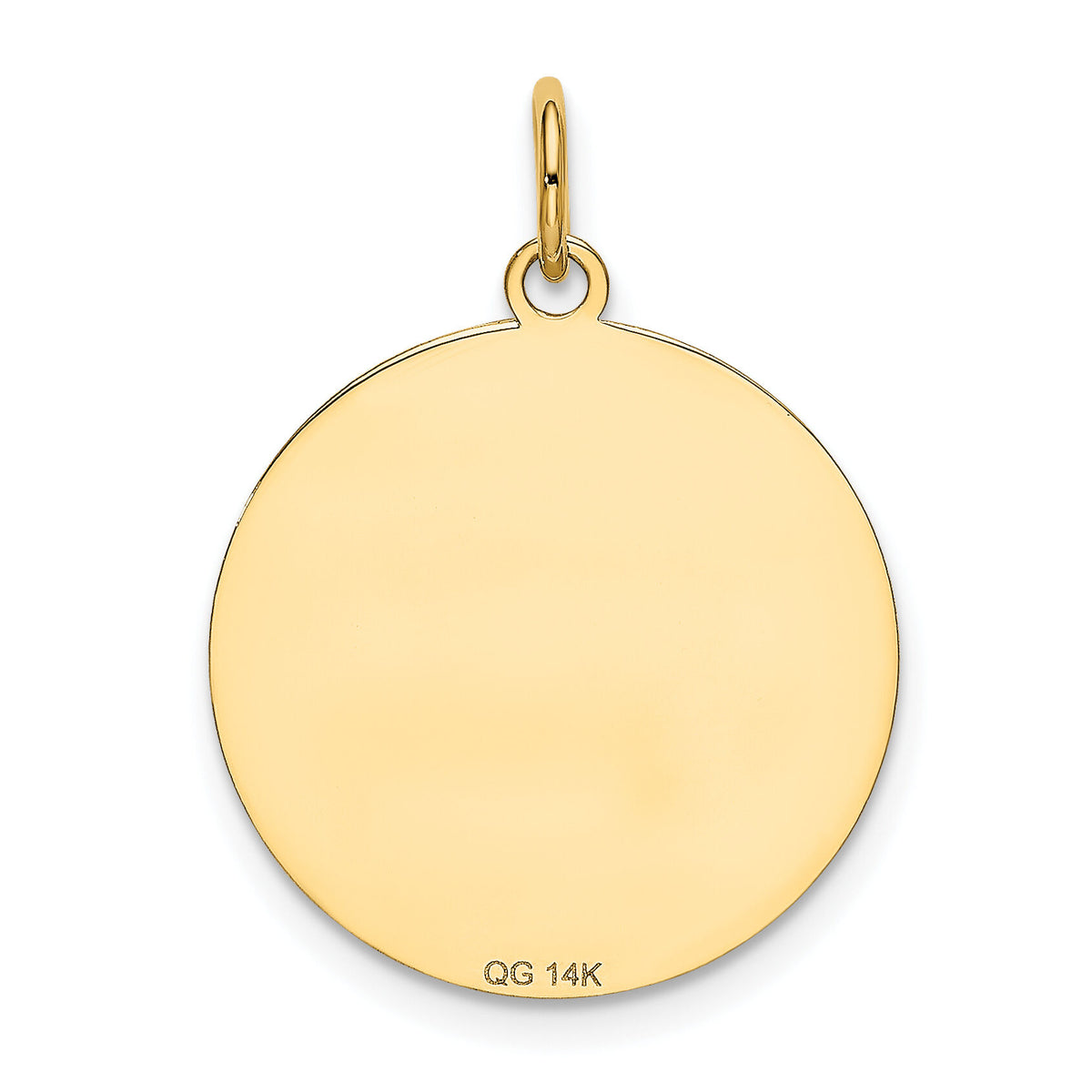 14k Labrador Retriever Disc Charm-XAC870