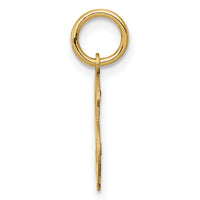 14k Polished Dollar Sign Charm-XAC903