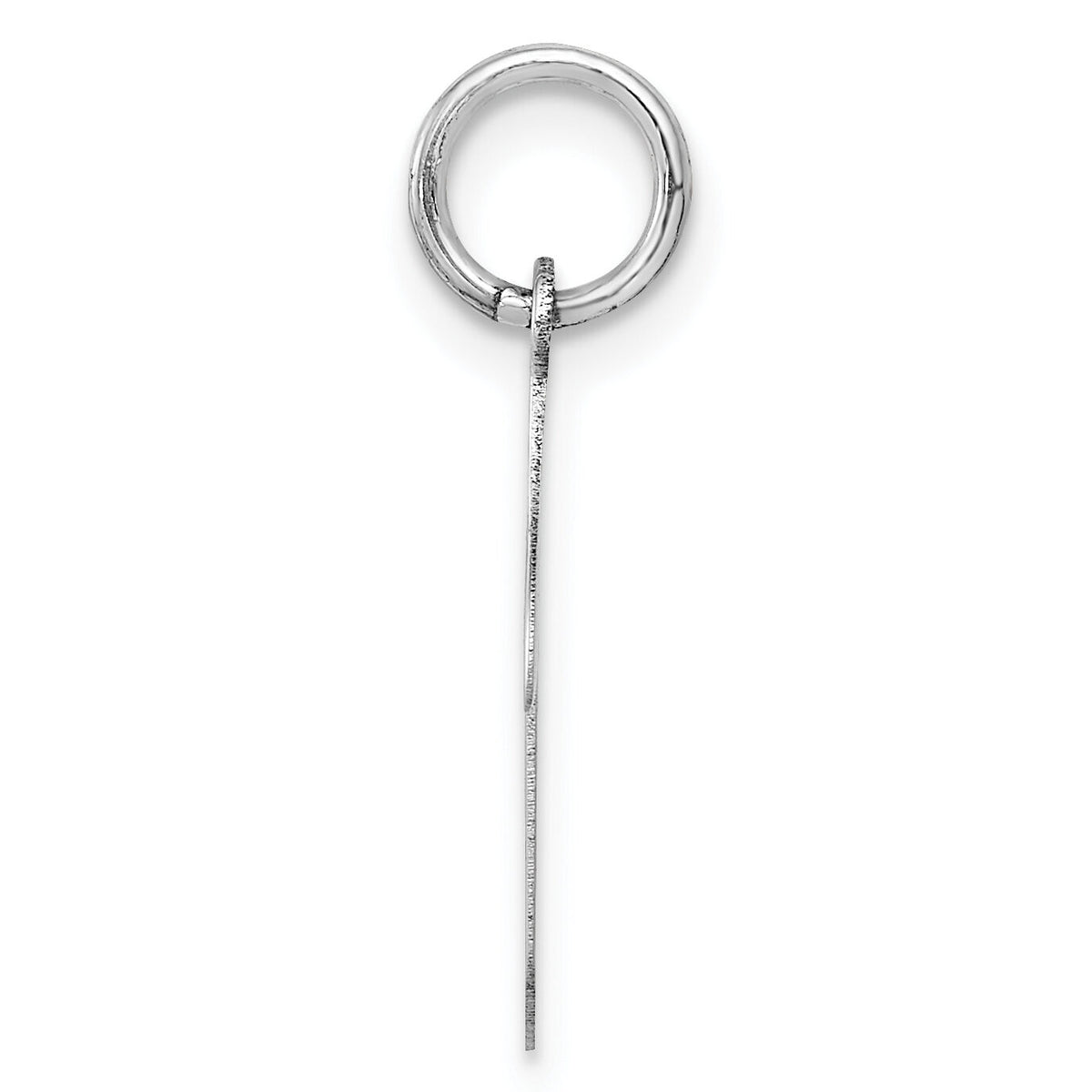 14k White Gold Polished Musical Note Charm-XAC928
