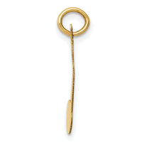 14k Polished Musical Note Charm-XAC929