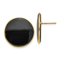14k Black Onyx Earrings-XB18