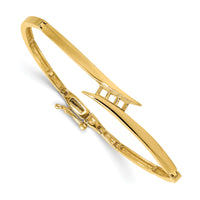 14k Hinged Bracelet Mounting-XB224