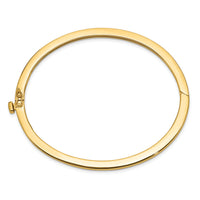 14k 2.5mm Polished Solid Hinged Bangle-XB246