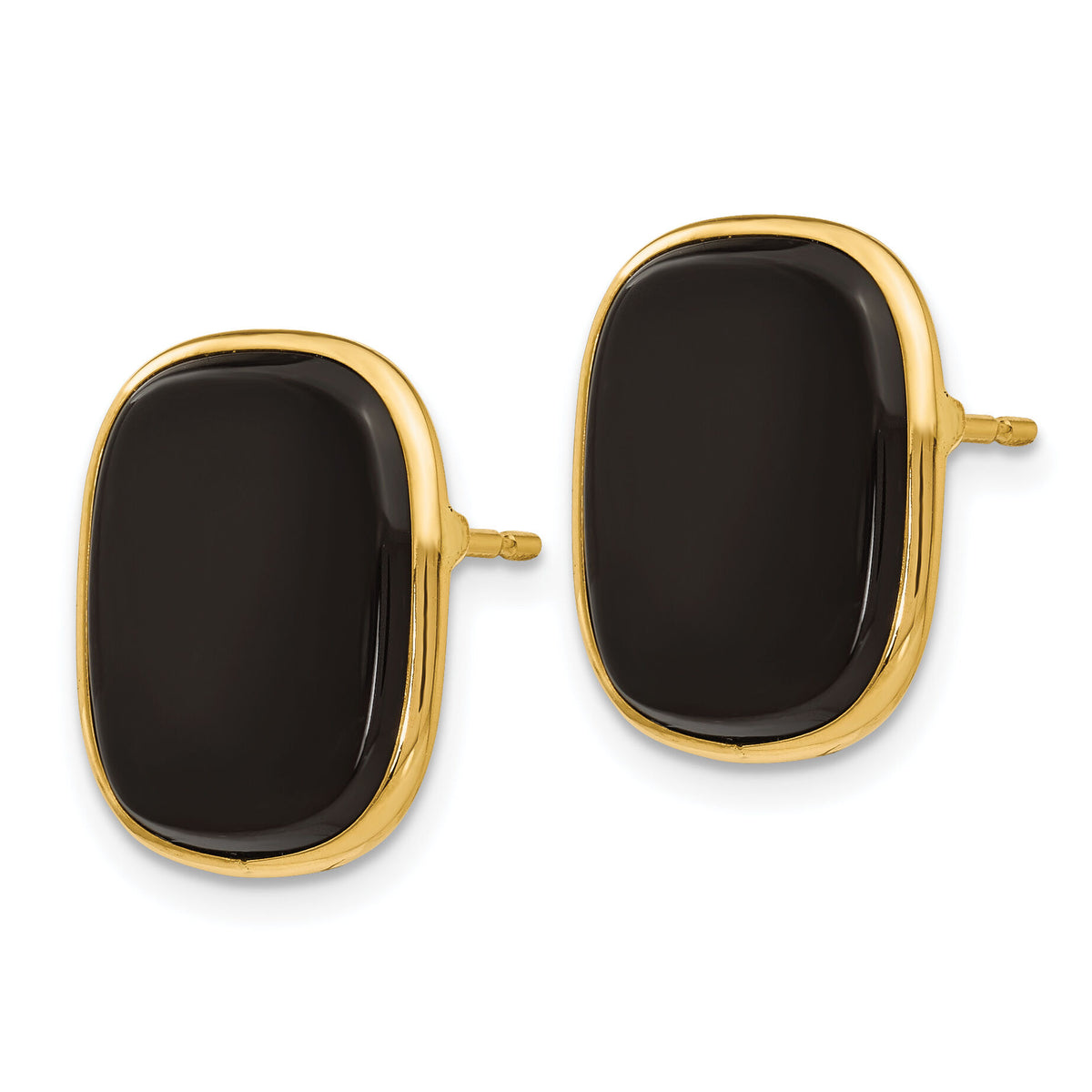 14k Black Onyx Earrings-XB26