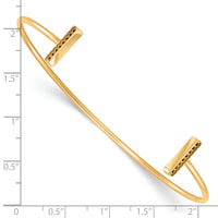 14k Bar w/Bangle Mounting-XB313