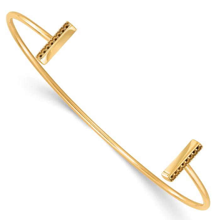 14k Bar w/Bangle Mounting-XB313