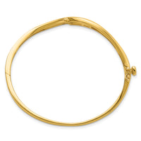 14k Hinged Bangle Bracelet Mounting-XB72