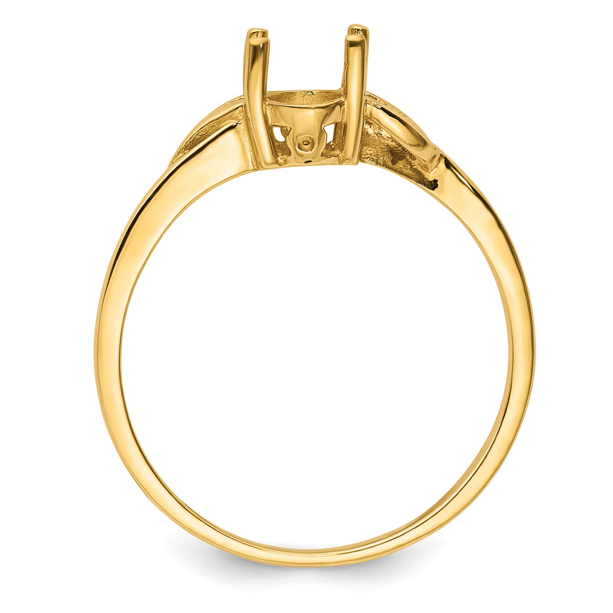 14ky Birthstone Ring Mounting-XBR130M