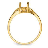14ky Birthstone Ring Mounting-XBR130M