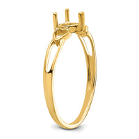 14k Birthstone Ring Mounting-XBR154M