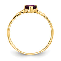 14k Rhodolite Garnet Birthstone Ring-XBR159